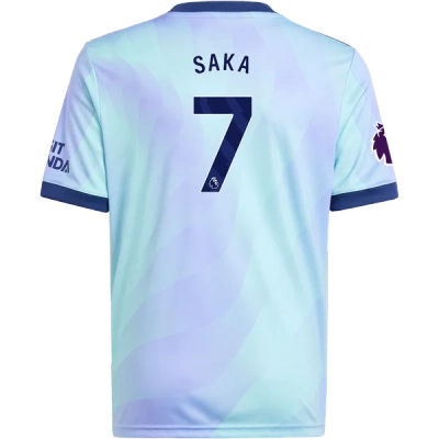 Bukayo Saka Arsenal 24/25 Youth Third Jersey 01