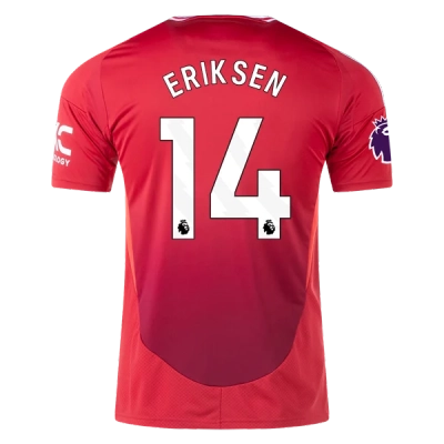 Christian Eriksen Manchester United 24/25 Home Jersey 01