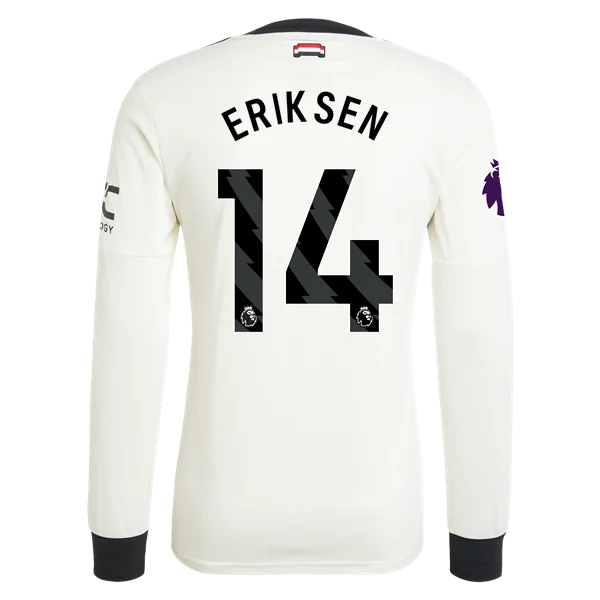 Christian Eriksen Manchester United 24/25 Long Sleeve Player Third Jersey