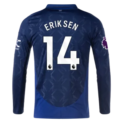 Christian Eriksen Manchester United 24/25 Long Sleeve Away Jersey 01