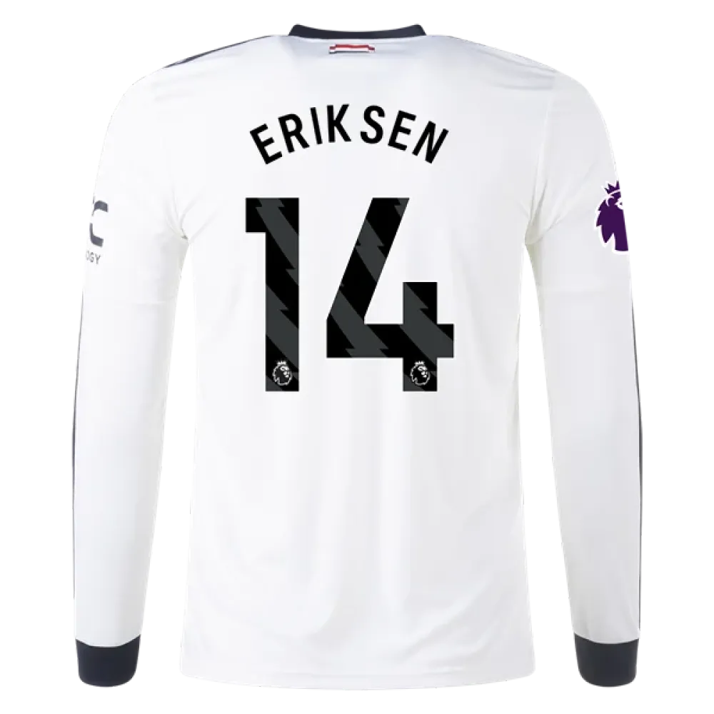 Christian Eriksen Manchester United 24/25 Long Sleeve Third Jersey