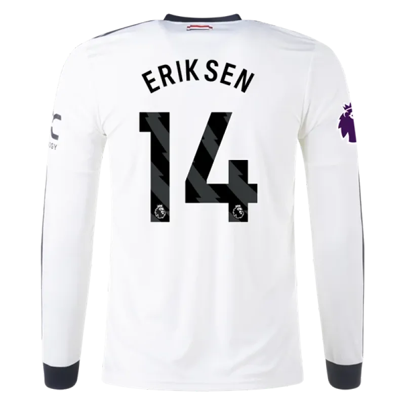 Christian Eriksen Manchester United 24/25 Long Sleeve Third Jersey