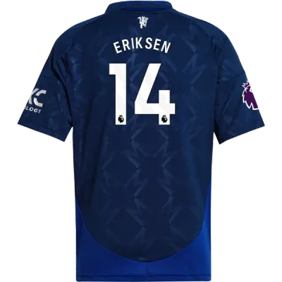 Christian Eriksen Manchester United 24/25 Youth Away Jersey 01