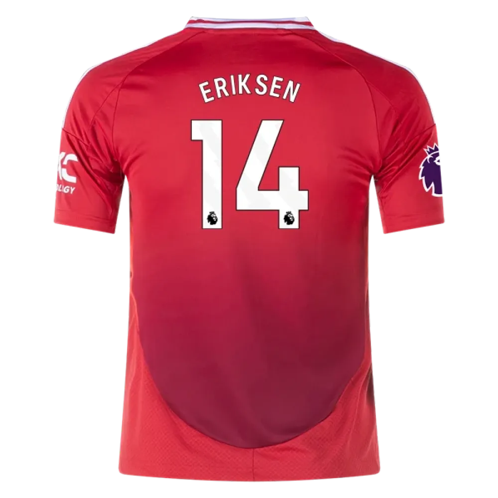 Christian Eriksen Manchester United 24/25 Youth Home Jersey