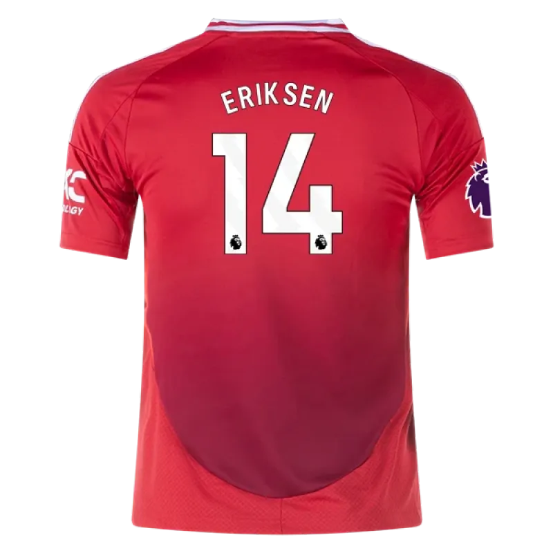 Christian Eriksen Manchester United 24/25 Youth Home Jersey