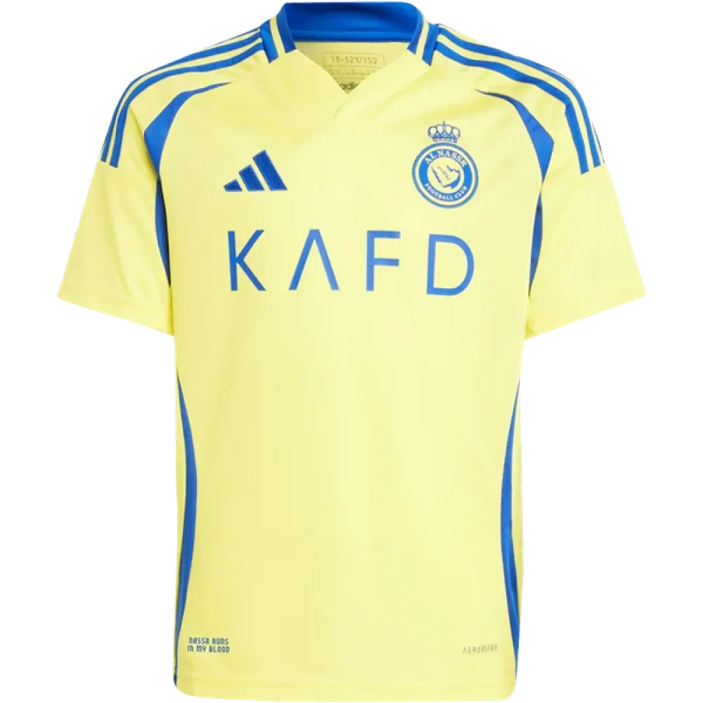 Cristiano Ronaldo Al Nassr 24/25 Youth Home Jersey
