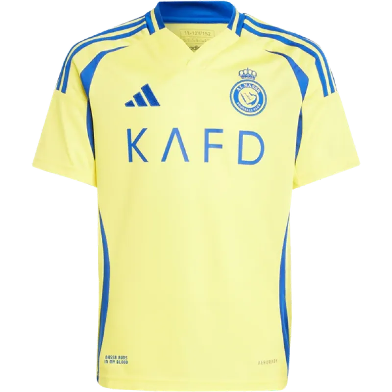 Cristiano Ronaldo Al Nassr 24/25 Youth Home Jersey