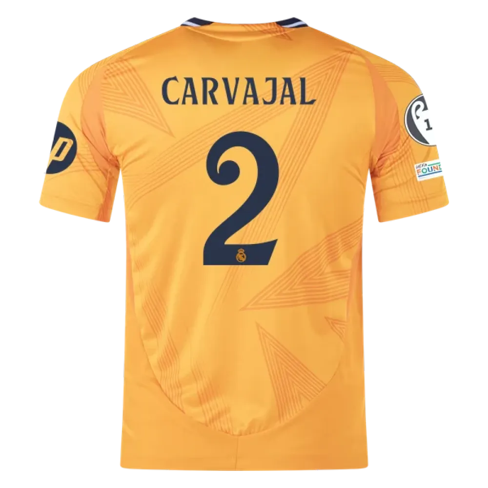 Dani Carvajal Real Madrid 24/25 Player Away Jersey