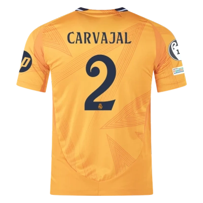 Dani Carvajal Real Madrid 24/25 Player Away Jersey 01