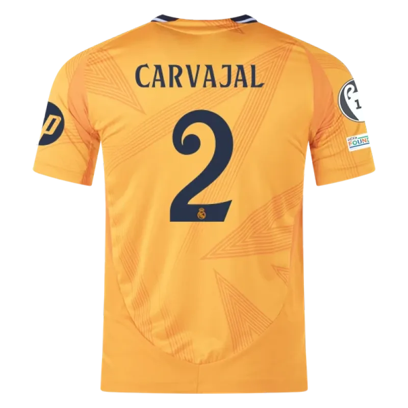 Dani Carvajal Real Madrid 24/25 Player Away Jersey