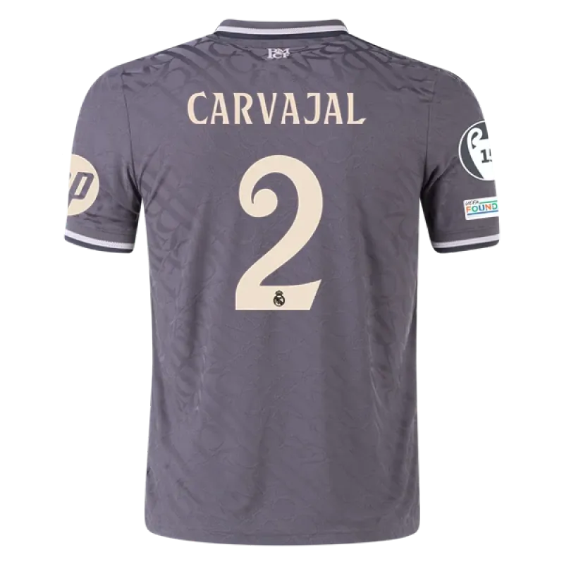 Dani Carvajal Real Madrid 24/25 Player Third Jersey