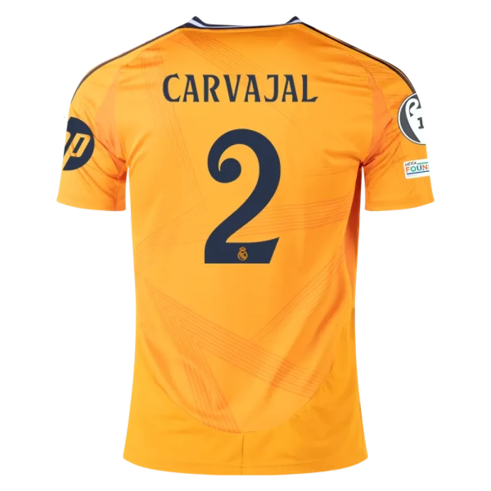 Dani Carvajal Real Madrid 24/25 Away Jersey