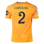 Dani Carvajal Real Madrid 24/25 Away Jersey