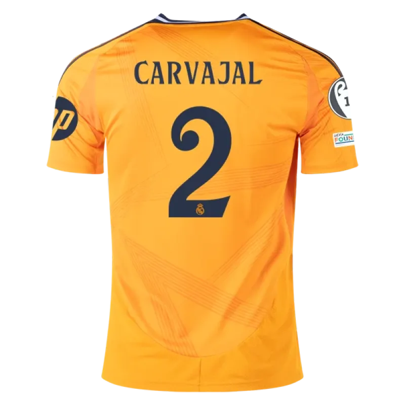 Dani Carvajal Real Madrid 24/25 Away Jersey