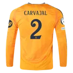 Dani Carvajal Real Madrid 24/25 Long Sleeve Away Jersey