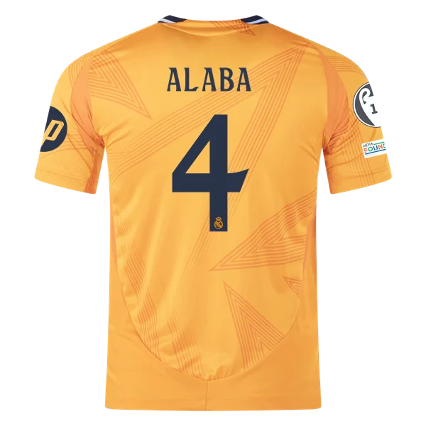 David Alaba Real Madrid 24/25 Player Away Jersey
