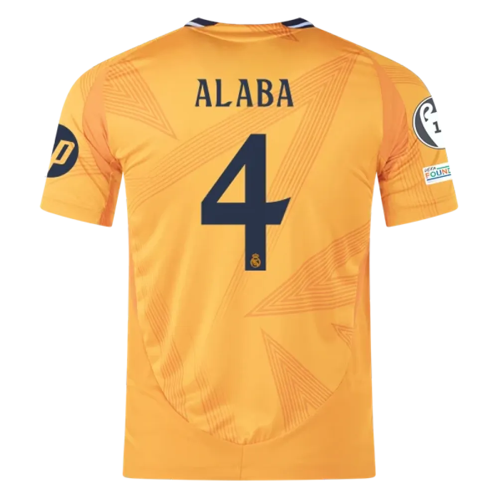 David Alaba Real Madrid 24/25 Player Away Jersey