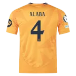 David Alaba Real Madrid 24/25 Player Away Jersey