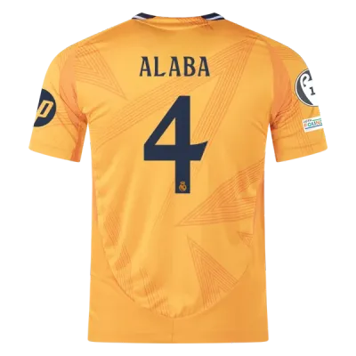 David Alaba Real Madrid 24/25 Player Away Jersey 01