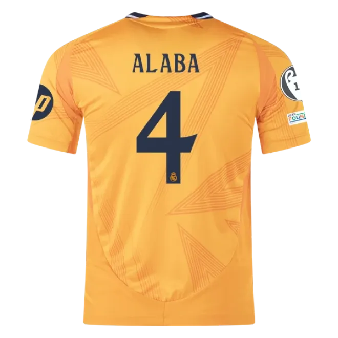 David Alaba Real Madrid 24/25 Player Away Jersey