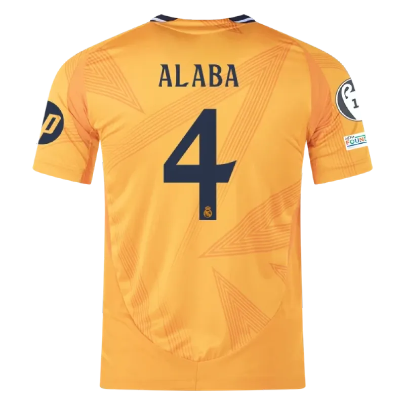 David Alaba Real Madrid 24/25 Player Away Jersey