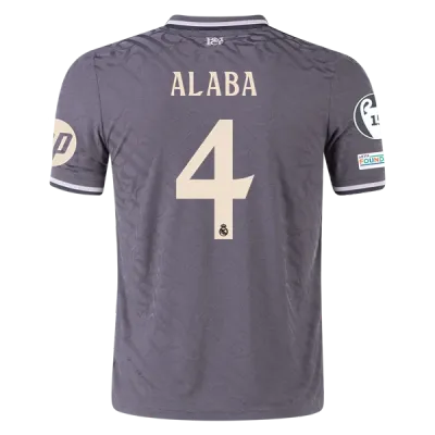 David Alaba Real Madrid 24/25 Player Third Jersey 01