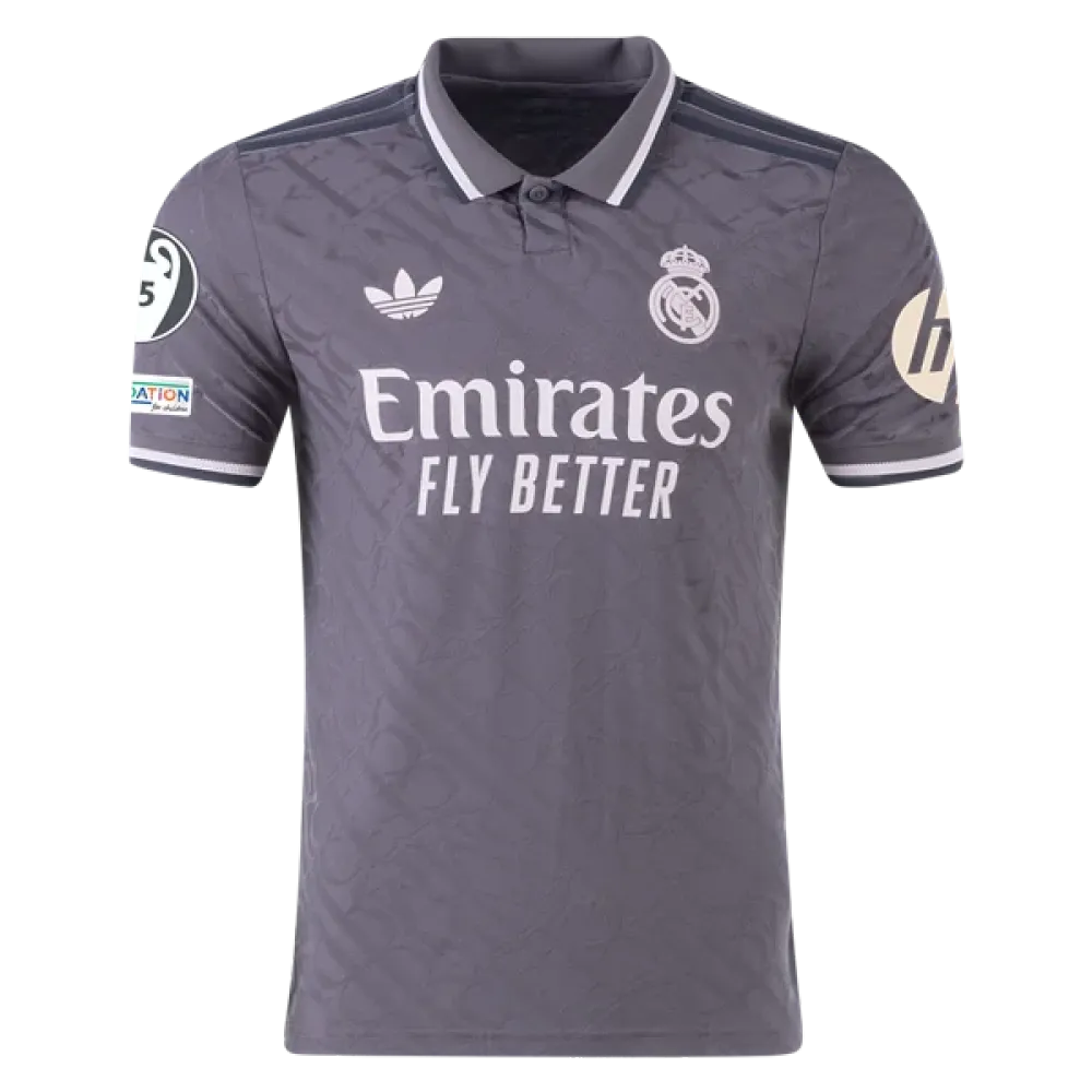 David Alaba Real Madrid 24/25 Player Third Jersey
