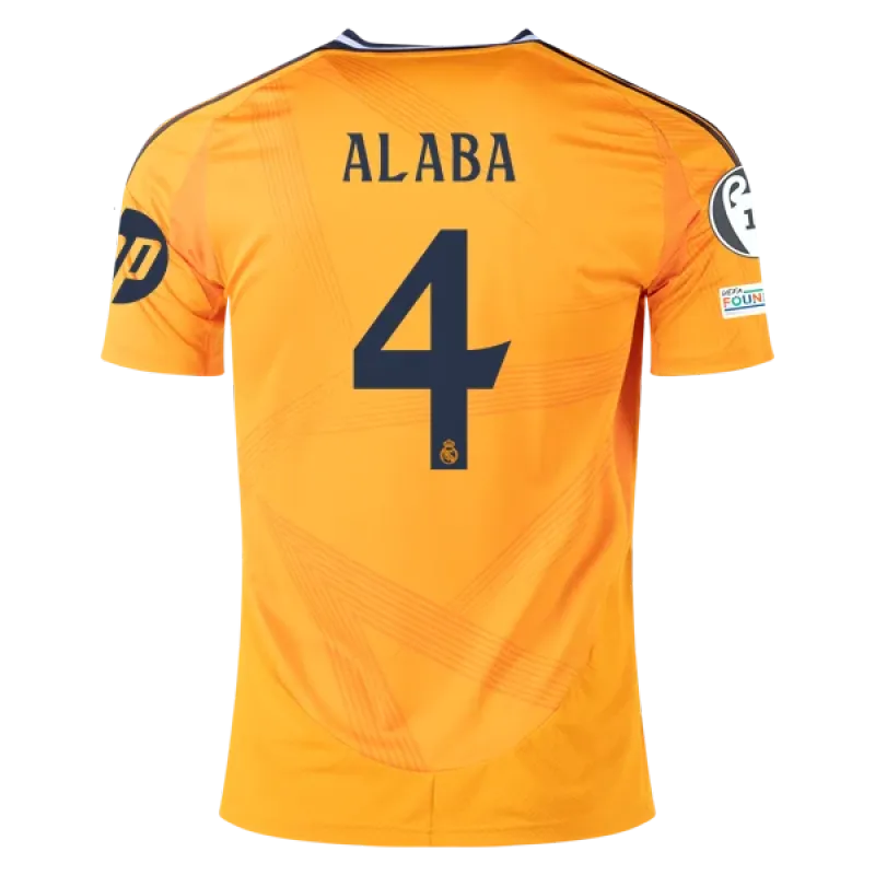 David Alaba Real Madrid 24/25 Away Jersey