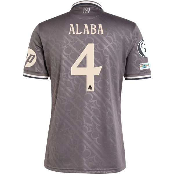 David Alaba Real Madrid 24/25 Third Jersey