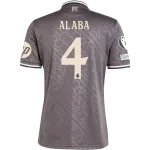 David Alaba Real Madrid 24/25 Third Jersey
