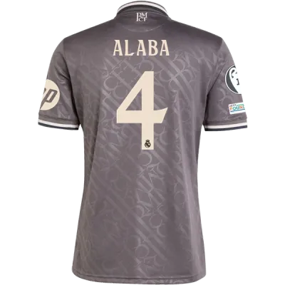 David Alaba Real Madrid 24/25 Third Jersey 01