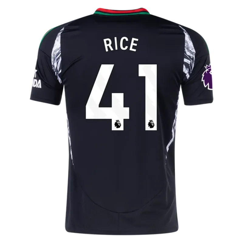 Declan Rice Arsenal 24/25 Away Jersey