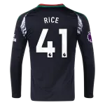 Declan Rice Arsenal 24/25 Long Sleeve Away Jersey