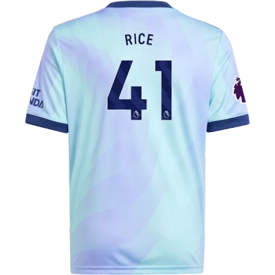 Declan Rice Arsenal 24/25 Youth Third Jersey 01