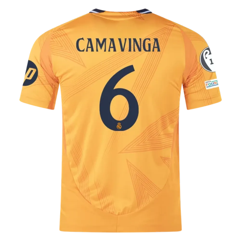 Eduardo Camavinga Real Madrid 24/25 Player Away Jersey