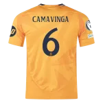 Eduardo Camavinga Real Madrid 24/25 Player Away Jersey