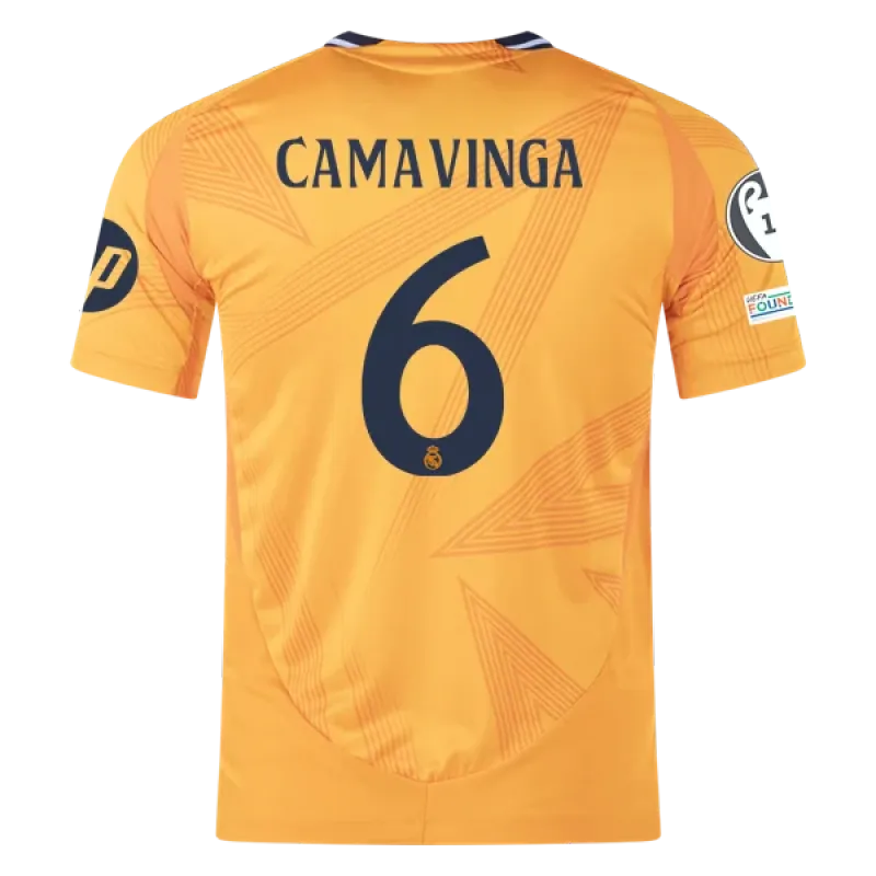 Eduardo Camavinga Real Madrid 24/25 Player Away Jersey