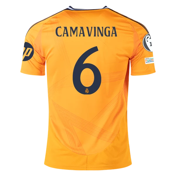 Eduardo Camavinga Real Madrid 24/25 Away Jersey
