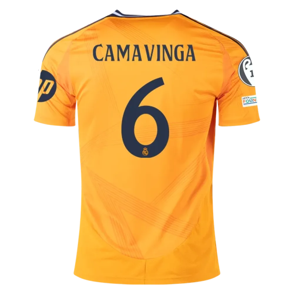 Eduardo Camavinga Real Madrid 24/25 Away Jersey