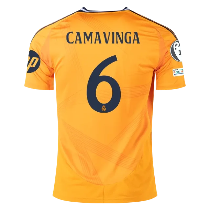 Eduardo Camavinga Real Madrid 24/25 Away Jersey