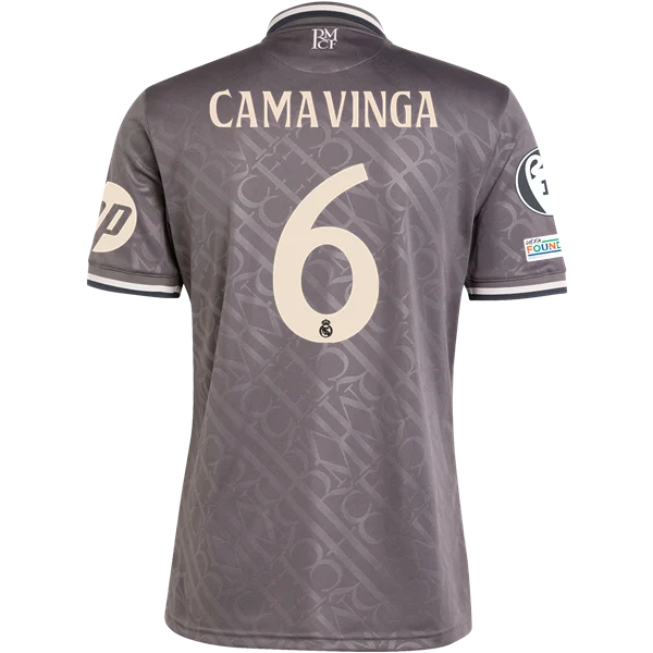 Eduardo Camavinga Real Madrid 24/25 Third Jersey