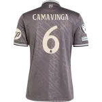 Eduardo Camavinga Real Madrid 24/25 Third Jersey