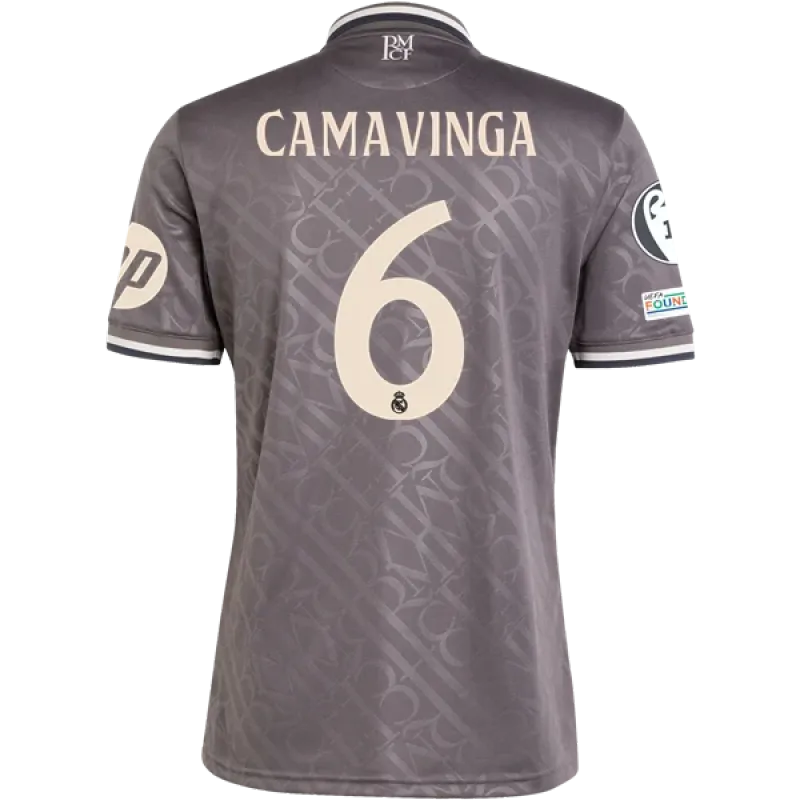 Eduardo Camavinga Real Madrid 24/25 Third Jersey