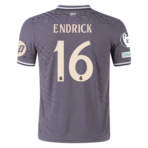 Endrick Real Madrid 24/25 Player Third Jersey
