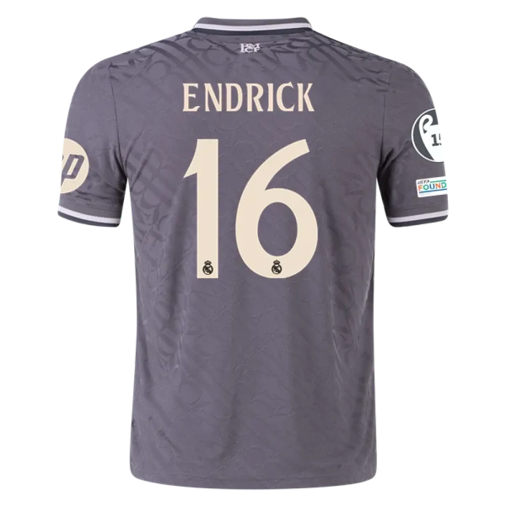 Endrick Real Madrid 24/25 Player Third Jersey