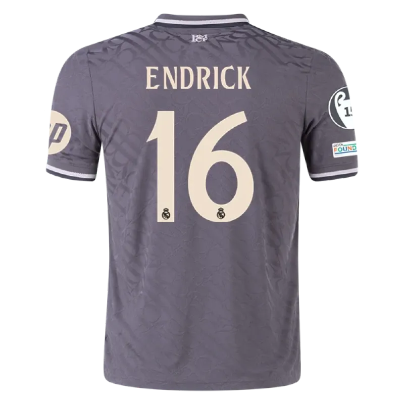 Endrick Real Madrid 24/25 Player Third Jersey