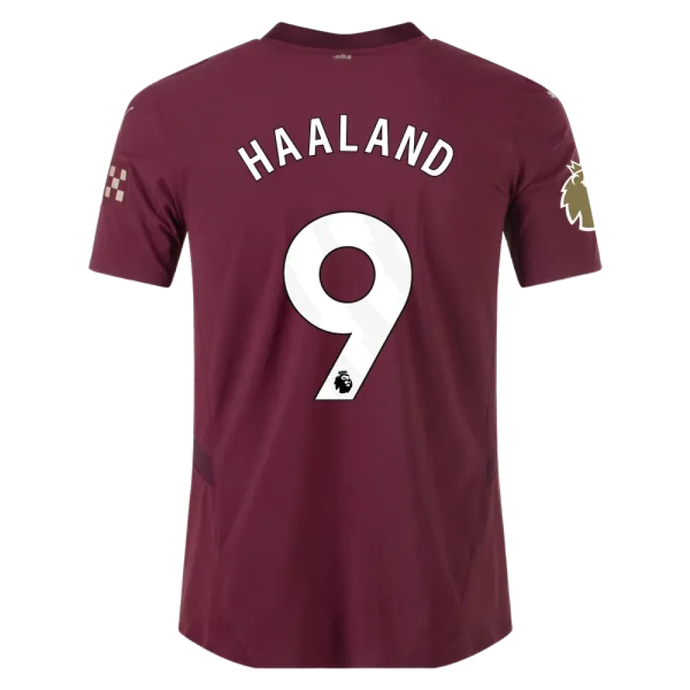 Erling Haaland Manchester City 24/25 Player Third Jersey