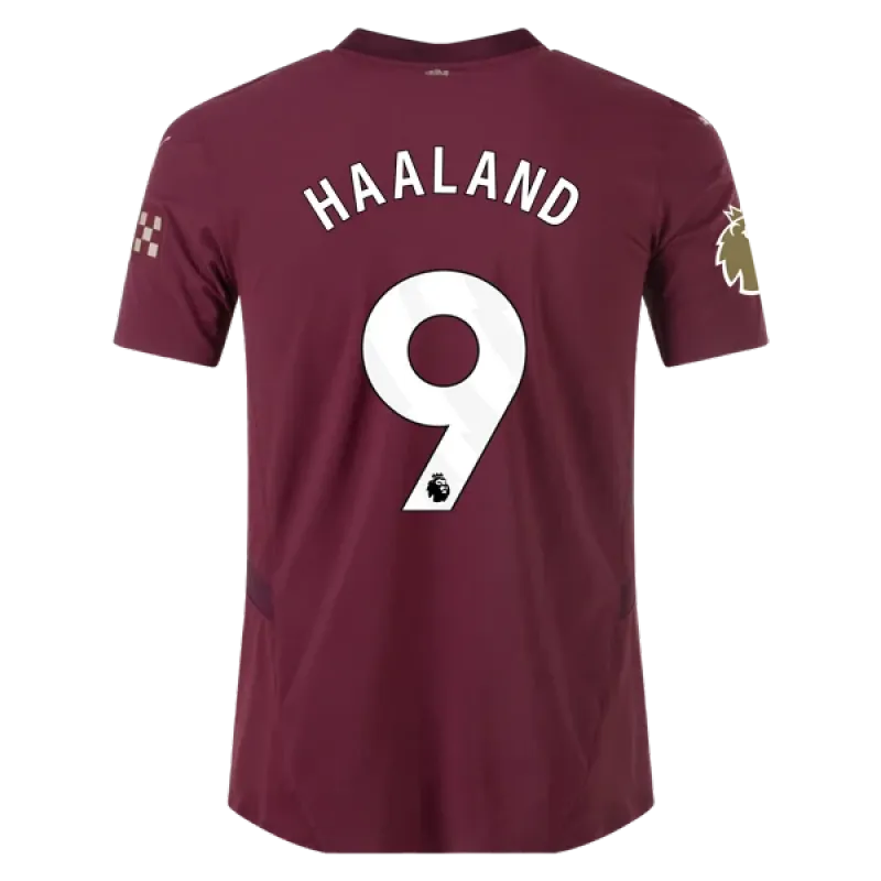 Erling Haaland Manchester City 24/25 Player Third Jersey