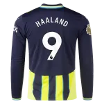 Erling Haaland Manchester City 24/25 Player Long Sleeve Away Jersey