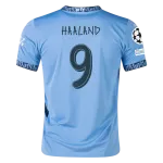 Erling Haaland Manchester City UCL 24/25 Replica Home Jersey